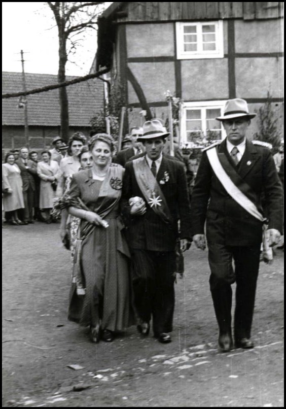 Königspaar Horst Wittler und Minna Lappe