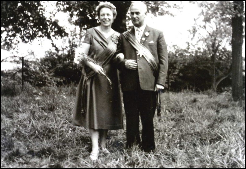 Königspaar Fritz Schulte und Mariechen Kortmann