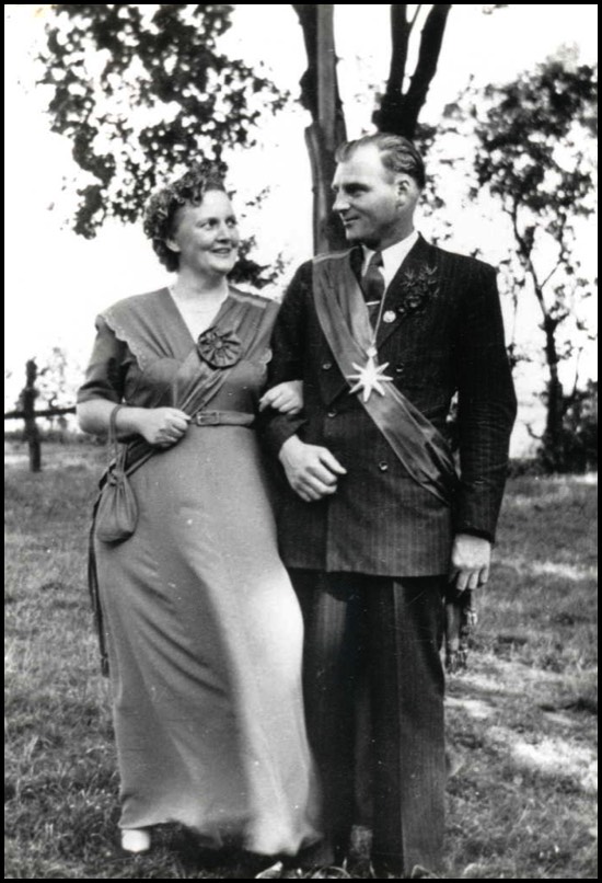 Königspaar Wilhelm und Martha Droste
