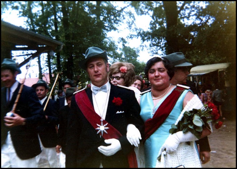 Königspaar Karl-Heinz Kreiling und Erika Zimmermann