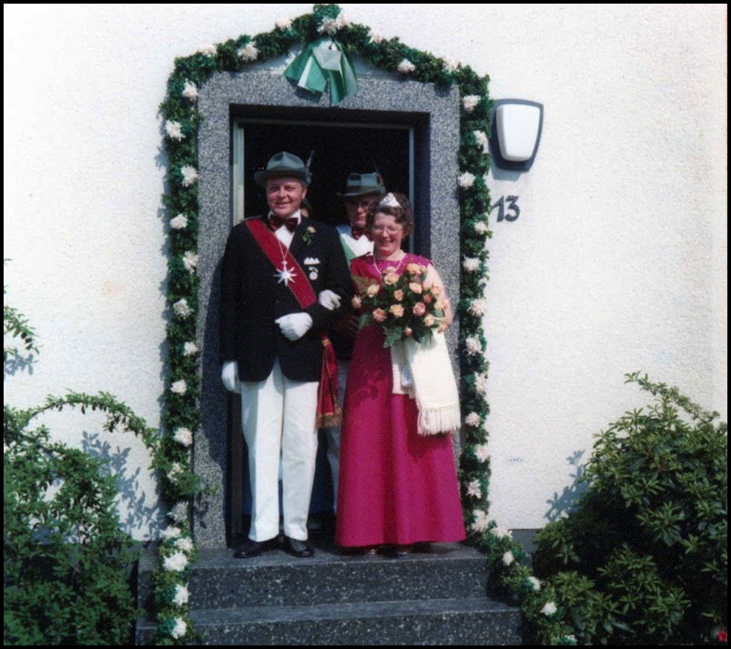 Königspaar Heinz-Otto und Brigitte Wilms