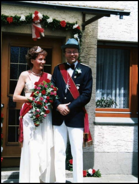 Königspaar Werner und Gerda Sievert