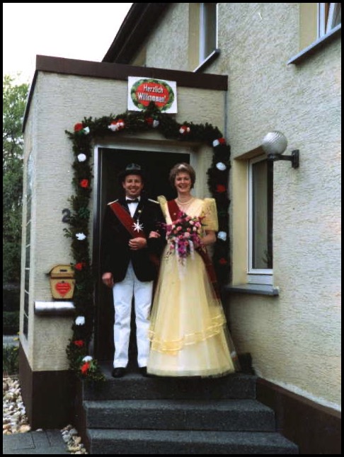 Königspaar Manfred und Annemarie Alsdorf