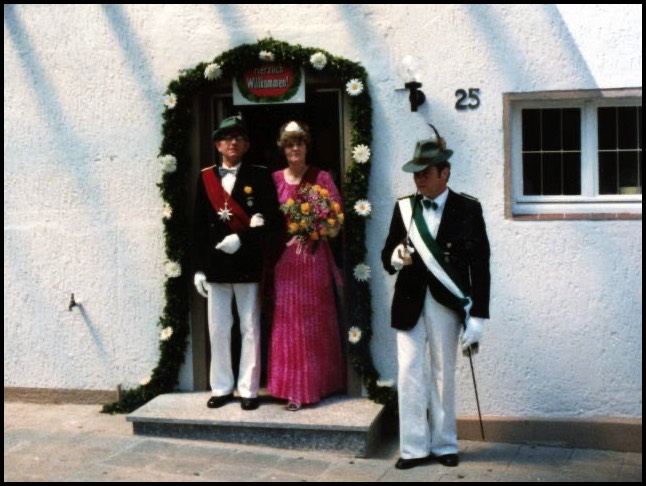 Königspaar Günter und Uschi Kreiling