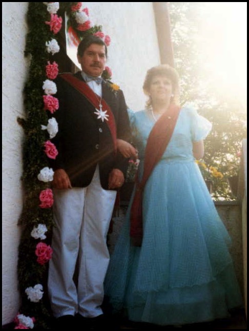 Königspaar Gerd und Heike Hennig