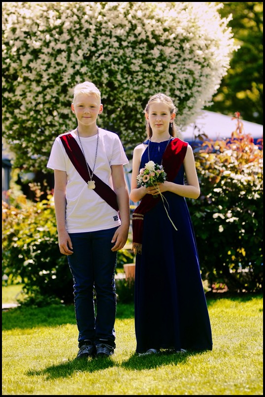 KinderKönigspaar Lea Schlak und Florian Itler