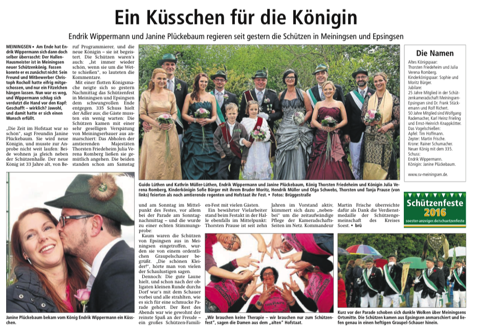 Schützenfest 2016