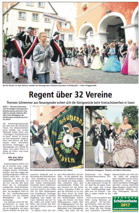 Kreisschützenfest(Bürgerschützen)