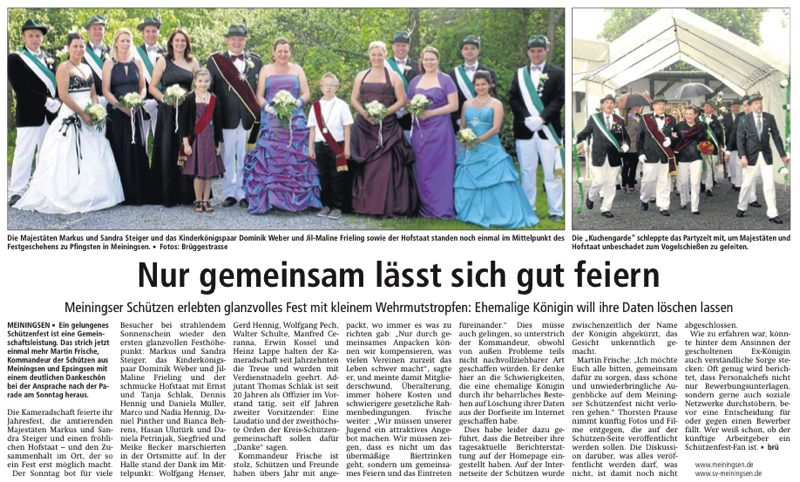 Schützenfest 2013 Teil 2