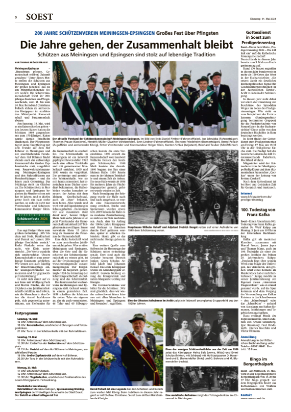 200Jahre Jubiläumsfest